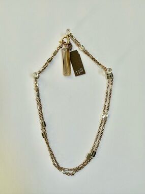 J JILL Gold Multi-Chain Pendant Necklace